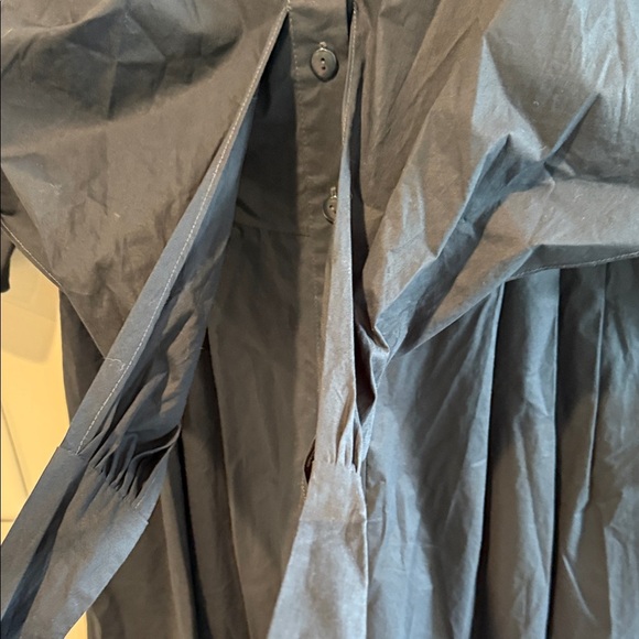 Teri Jon NWT Navy Sleeved Dress Wrap and Tie Classic and Amazing! Size 16 - Picture 10 of 16